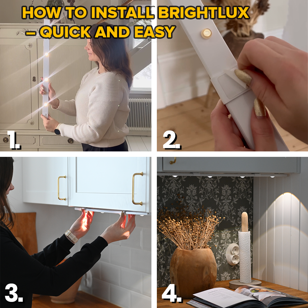 BrightLux™ – Wireless LED Lamp