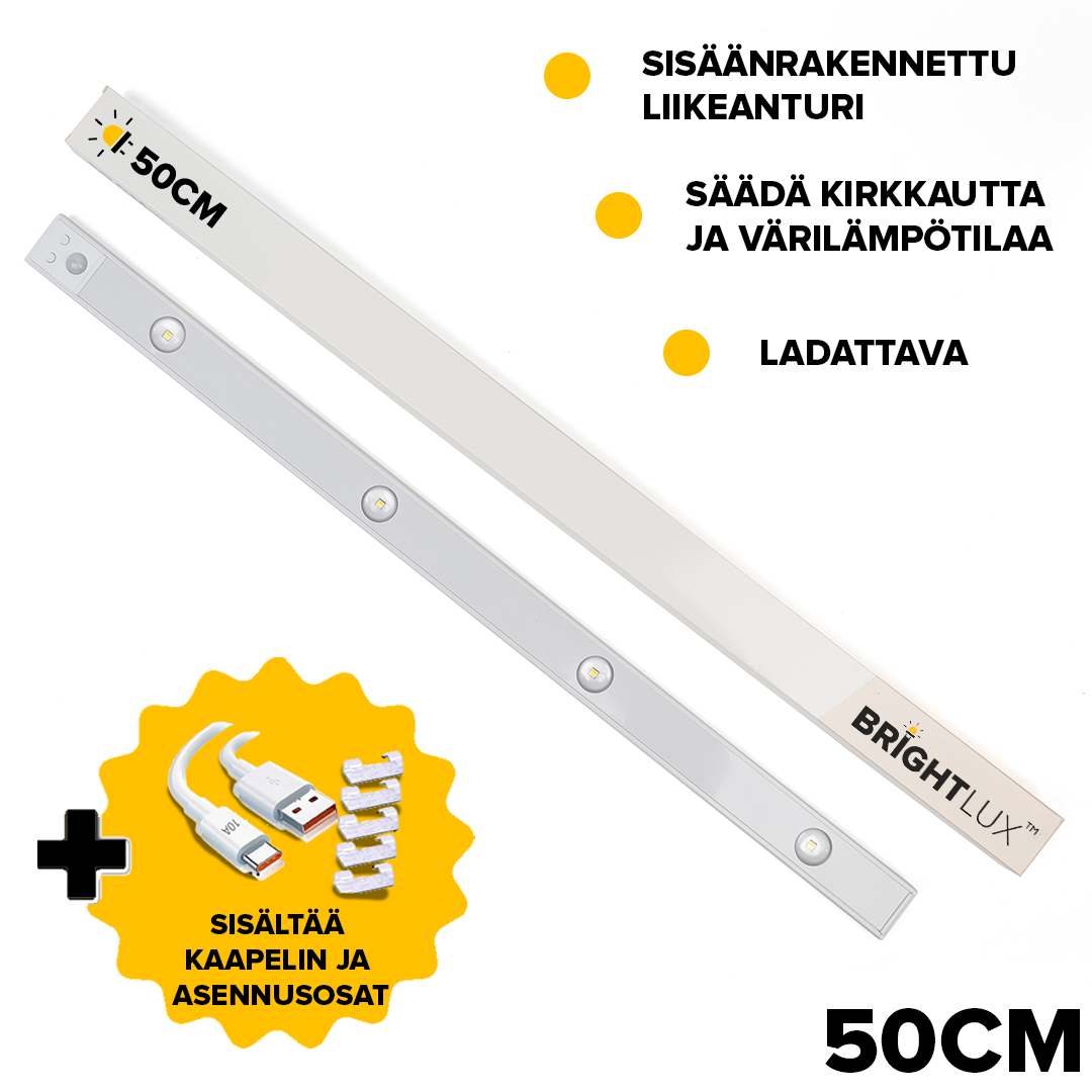 BrightLux™ – Langaton LED-valaisin